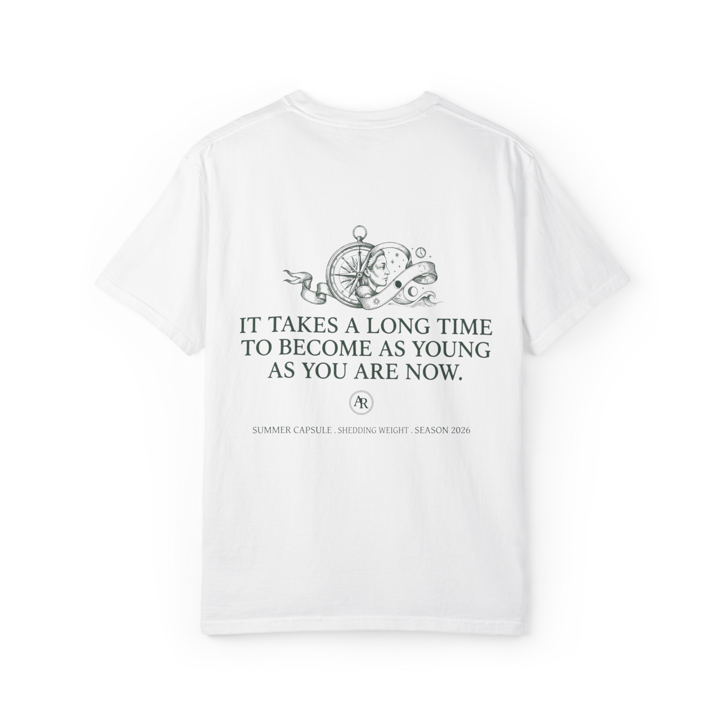 It takes a long time to become as young as you are right now